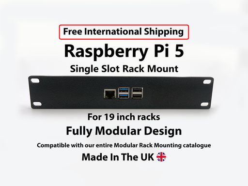 Raspberry Pi 5 Single Slot - Modular Rack Mount